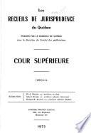 Recueils de jurisprudence du Québec
