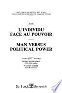 Recueils de la Société Jean Bodin pour l'histoire comparative des institutions