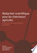Rédaction scientifique pour les chercheurs agricoles
