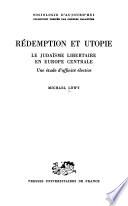 Rédemption et utopie