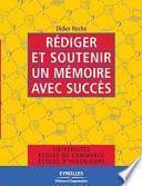 Rédiger et soutenir un mémoire avec succès