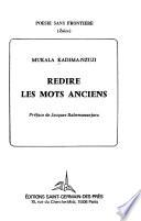 Redire les mots anciens