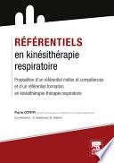 Référentiels en kinésithérapie respiratoire