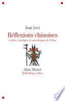 Réflexions chinoises
