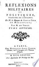 Reflexions militaires et politiques