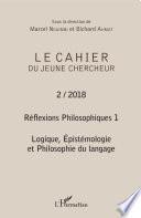 Réflexions philosophiques 1