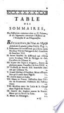 Reflexions sur chaque siècle de l'histoire ecclésiastique, Avec une Histoire abrégée de l'Arianisme & du Pélagianisme: Par M. l'Abbé Racine. Nouvelle Edition, revue & augmentée...