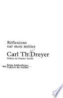 Réflexions sur mon métier