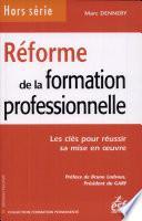 Réforme de la formation professionnelle
