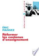 Réformer les contenus d'enseignement