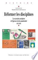Réformer les disciplines