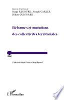 Réformes et mutations des collectivités territoriales