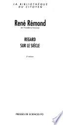 Regard sur le siècle