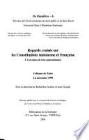 Regards croisés sur les constitutions tunisienne et française à l'occasion de leur quarantenaire