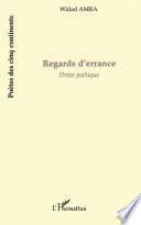 Regards d'errance