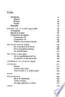 Regards sur le passé et autres textes, 1912-1922