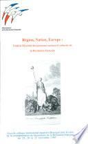 Region, Nation, Europe
