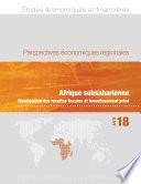 Regional Economic Outlook, April 2018, Sub-Saharan Africa