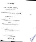 Register of Officers and Agents, Civil, Military, and Naval, in the Service of the United States