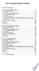 Register of Post-graduate Dissertations in Progress in History and Related Subjects
