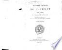 Registre criminel du Chatelet de Paris