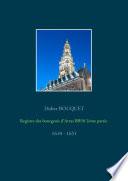 Registre des bourgeois d'Arras BB50 2ème partie - 1610-1651