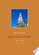 Registre des bourgeois d'Arras BB51 - 1651-1693