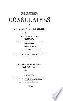 Registres consulaires de la ville de Limoges