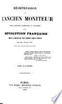 Réimpression de l'ancien Moniteur: Assemblée constituante