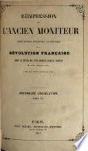 Réimpression de l'ancien Moniteur: Convention nationale