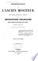 Réimpression de l'ancien Moniteur