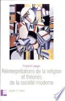 Réinterprétations de la religion et théories de la société moderne
