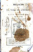Relació sobre la Vall d'Andorra