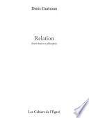 Relation