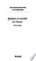 Religion et société en France