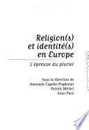 Religion(s) et identité(s) en Europe