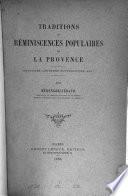 Réminiscences populaires de la Provence