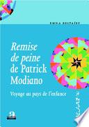 Remise de peine de Patrick Modiano
