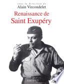 Renaissance d'Antoine de Saint Exupéry