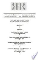 Renaissance Et Réforme