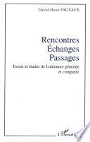 Rencontres - Echanges - Passages