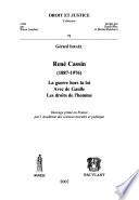 René Cassin, 1887-1976