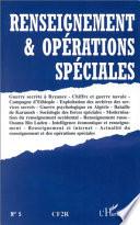 Renseignement Et Operations Speciales N°5