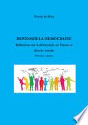 Repenser la démocratie – Premier volume