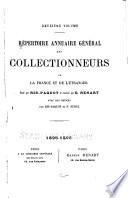 Répertoire annuaire général des collectionneurs de la France et de l'étranger