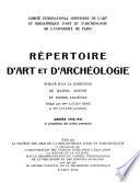 Répertoire d'art et d'archéologie