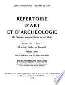 Répertoire d'art et d'archéologie