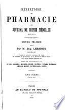 Répertoire de pharmacie