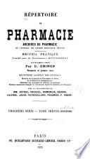 Répertoire de pharmacie