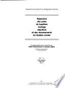 Répertoire des actes de baptême, mariage, sépulture et des recensements du Québec ancien